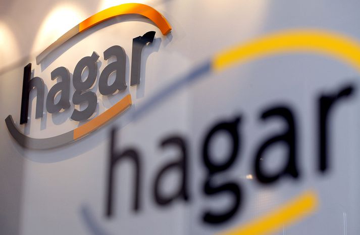 Gengi hlutabréfa í Högum lækkaði í dag.