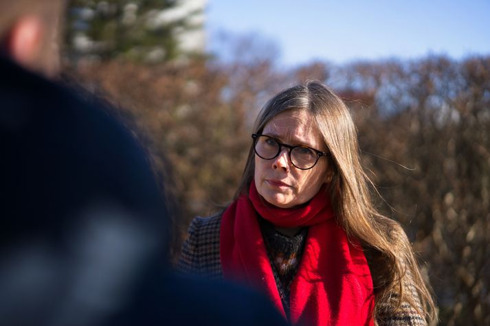 Katrín Jakobsdóttir forsætisráðherra og starfandi matvælaráðherra.