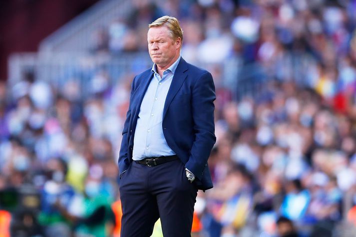 Ronald Koeman hefur verið rekinn frá Barcelona.