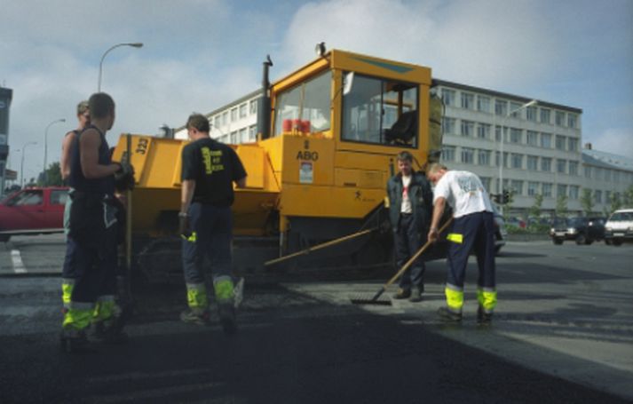 Það gerist ýmislegt í vinnunni. Mynd úr safni.