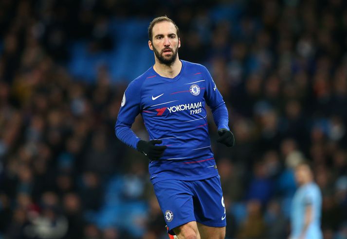 Higuaín lék á Ítalíu áður en hann kom til Chelsea.