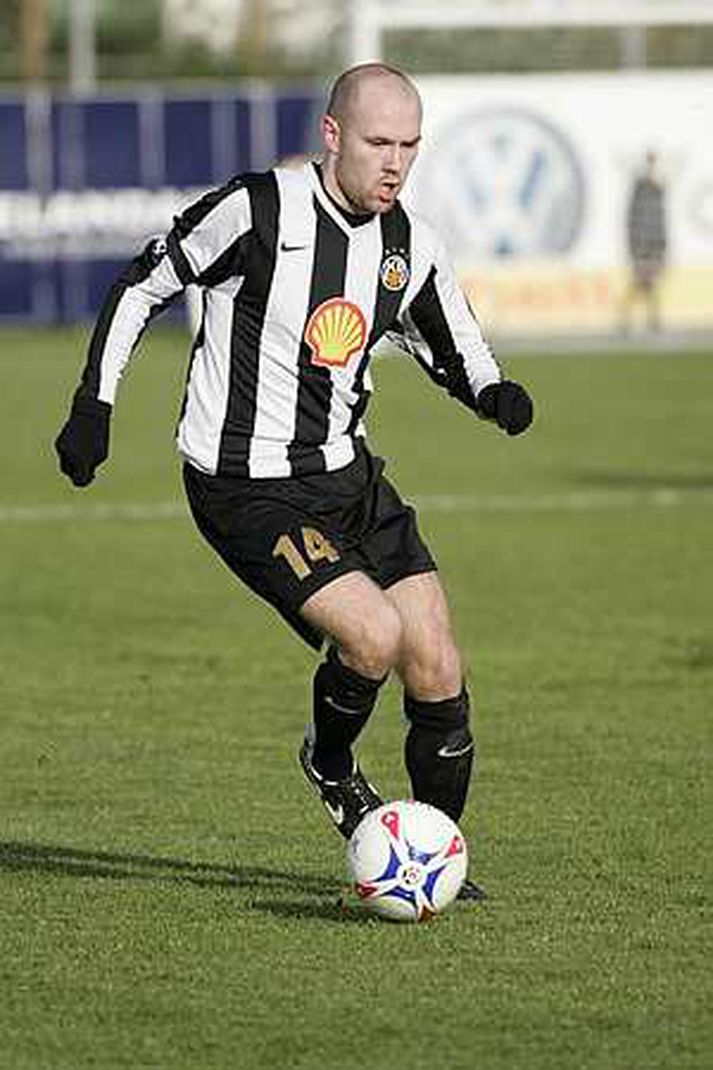 Sigmundur Kristjánsson í leik með KR í sumar.
