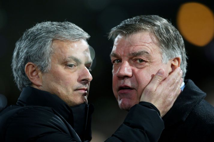 José Mourinho og Sam Allardyce.