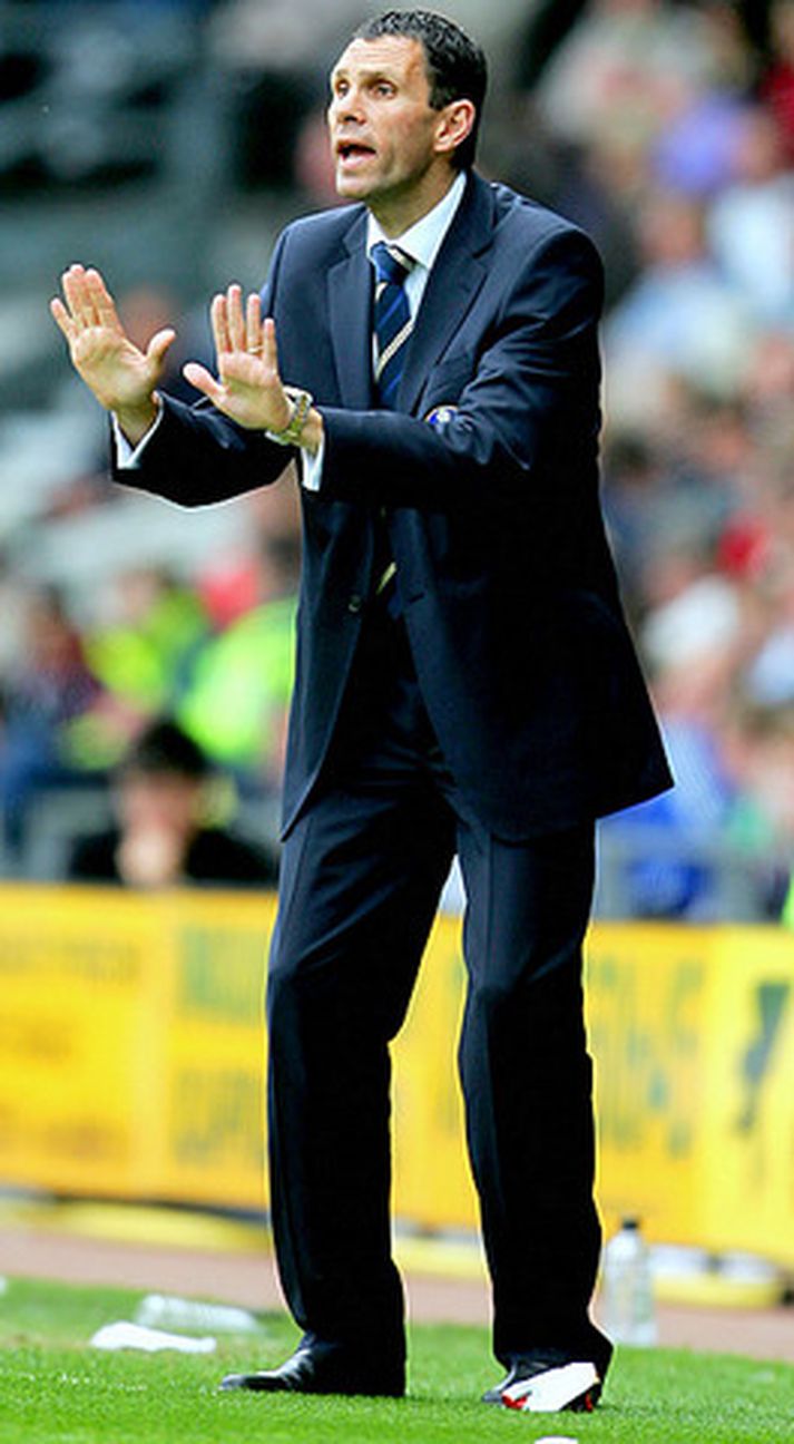 Gus Poyet, fyrrum aðstoðarþjálfari Tottenham.
