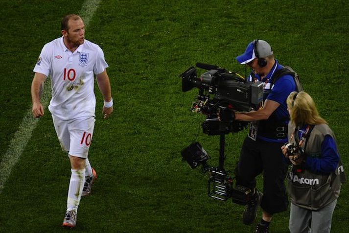Rooney fann sig ekki á HM.