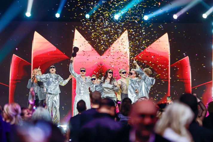 VÆB-bræður voru fulltrúar Íslands í Eurovision fyrr á þessu ári. 