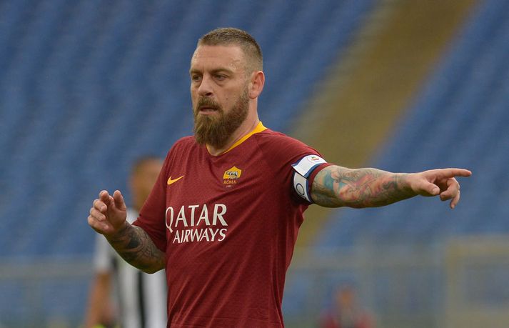 De Rossi í leik með Roma.