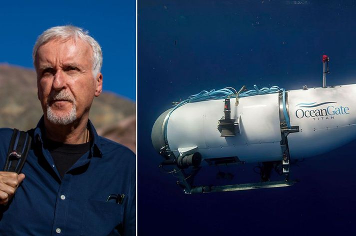 James Cameron segir ískyggilegt hve lík örlög kafbátsins Titan og farþegaskipsins Titanic séu. Það sé súrrealískt að þau hafi farist á sama stað á meðan færið væri í köfunarleiðangra um allan heim.