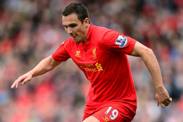 Stewart Downing í leik með Liverpool.