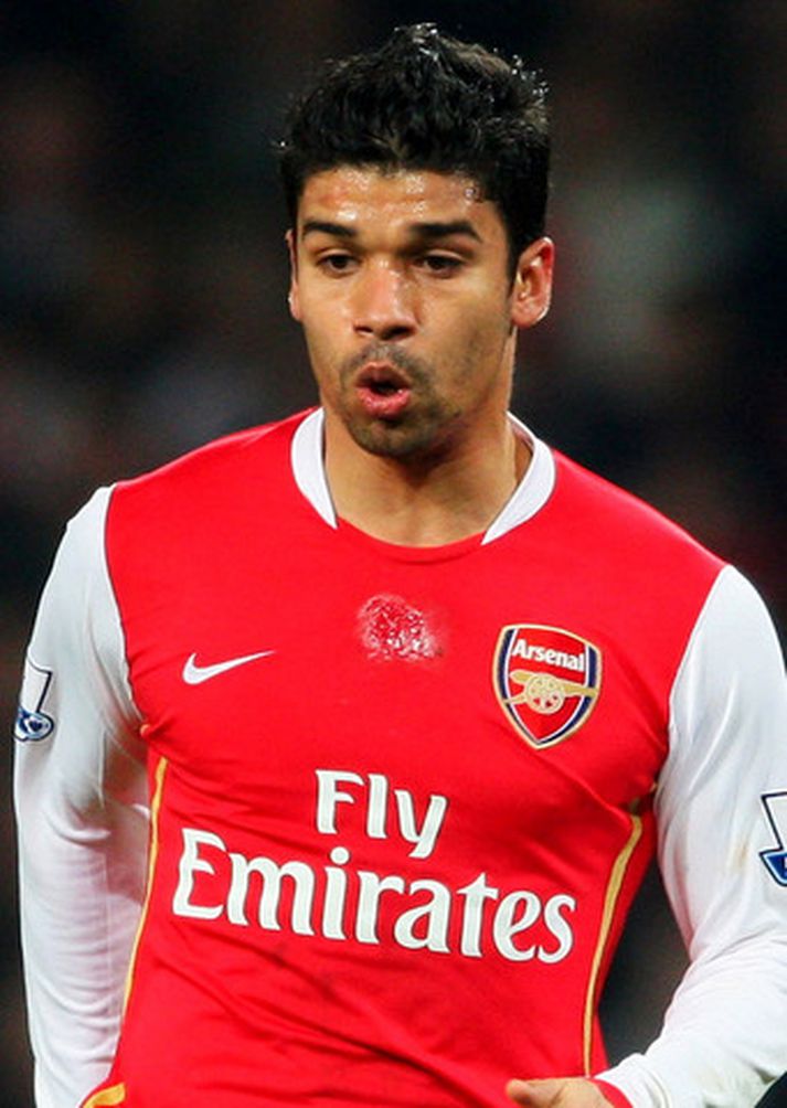 Eduardo í leik með Arsenal.
