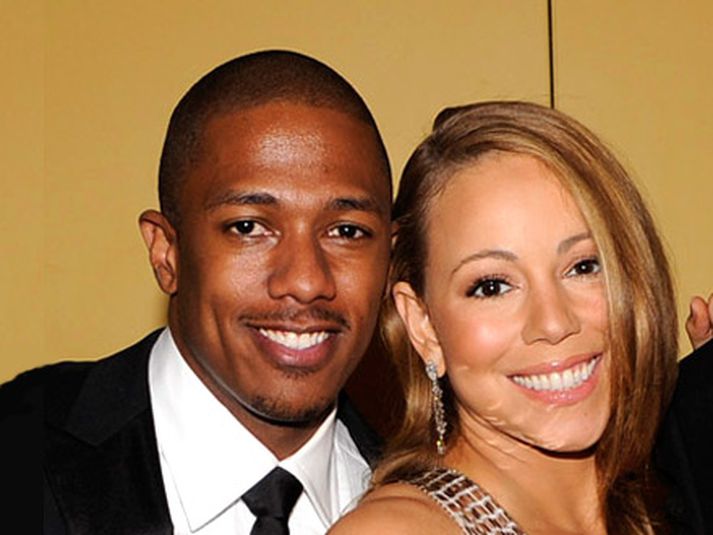 Nick Cannon og Mariah Carey.