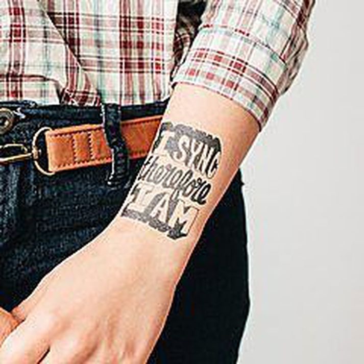 Tattly tattoo
