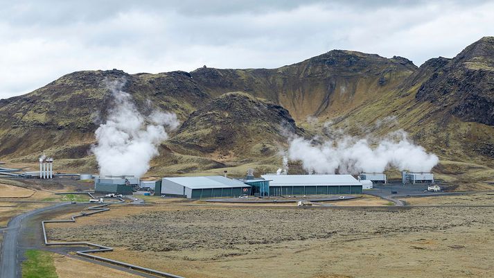 Hellisheiðarvirkjun á Hengilssvæðinu.