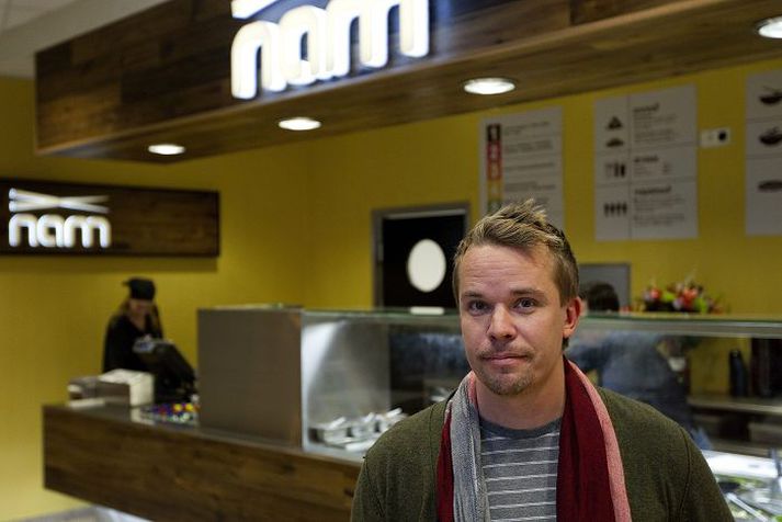 Alex, Einar og Emil hafa undanfarna mánuði undirbúið opnun Nam í tveimur löndum, í Svíþjóð og á Íslandi. fréttablaðið/vilhelm