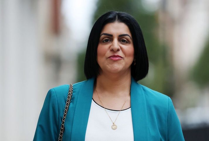 Shabana Mahmood mun líklega kynna breytingarnar á breska þinginu á morgun, mánudag. 