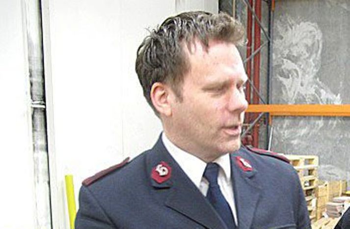 Sigurður Ingimarsson hjá Hjálpræðishernum.
