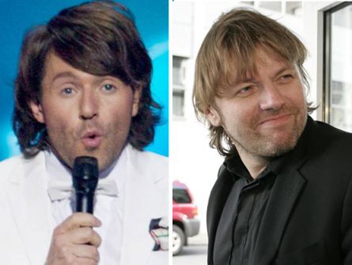 Andrey Malakhov og Jón Ásgeir Jóhannesson þykja sláandi líkir.