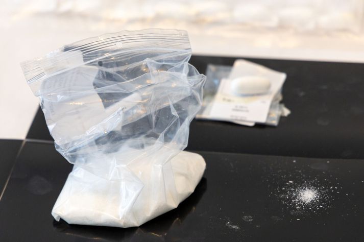 Lögreglan haldlagði hundruð kílóa af fíkniefnum á árinu. 