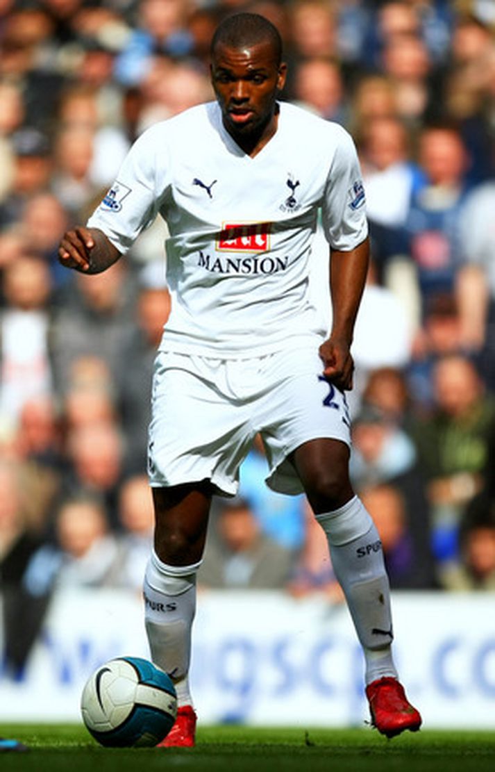 Darren Bent í leik með Tottenham á sínum tíma.