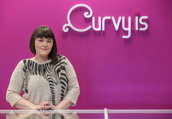 Fríða opnaði Curvy.is fyrst sem netverslun árið 2011 en í október 2012 opnaði hún glæsilega tískuverslun í Nóatúni 17. Myndir/Vilhelm