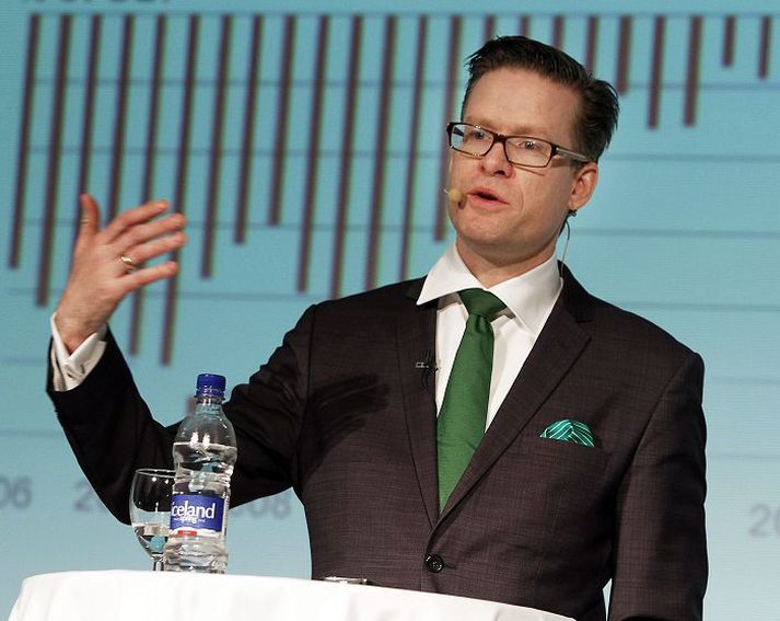 Lars Christensen hefur verið tíður gestur á Íslandi síðustu ár en greiningardeild Danske Bank hefur gefið út þrjár skýrslur um íslenska hagkerfið á síðustu árum.Fréttablaðið/GVA