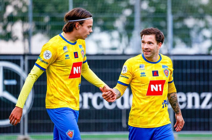 Hallgrímur Mar Steingrímsson og fleiri sóknarmenn KA munu fylla skarð Nökkva Þeys Þórissonar að mati Alberts Ingasonar.