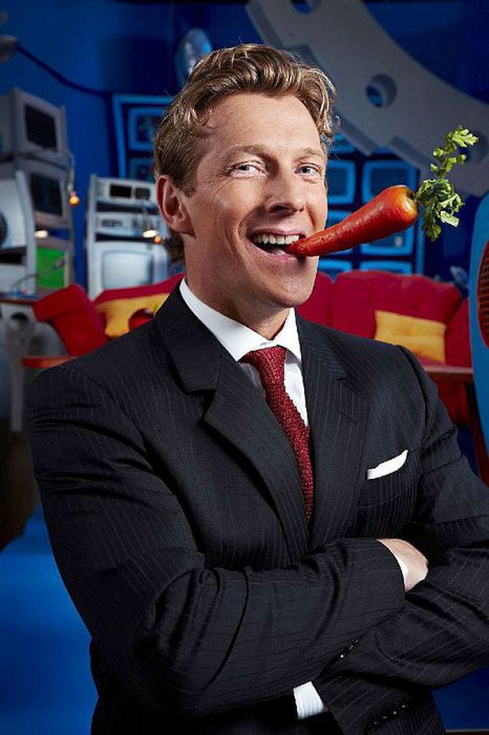 Magnús Scheving leikur íþróttaálfinn í Latabæjarþáttunum og er framkvæmdastjóri félagsins.