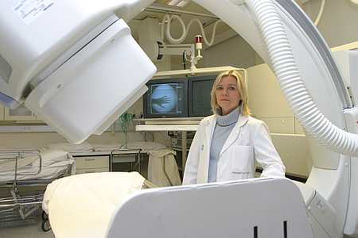 Katrín Sigurðardóttir, formaður Félags geislafræðinga.