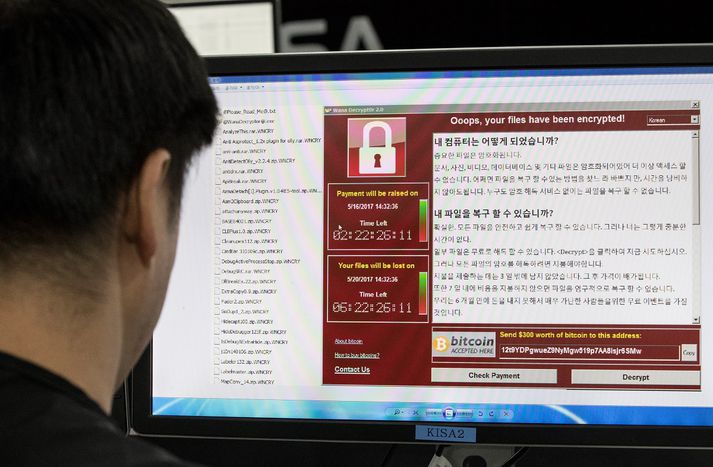 Vírusinn WannaCry hefur stungið upp kollinum um allan heim.