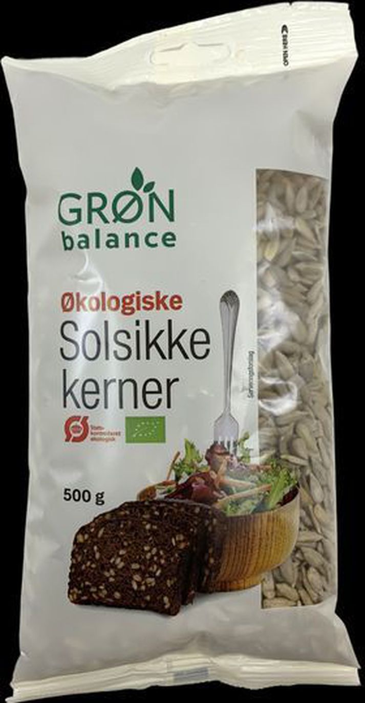 Krónan hefur innkallað sólblómafræ frá Grön Balance.