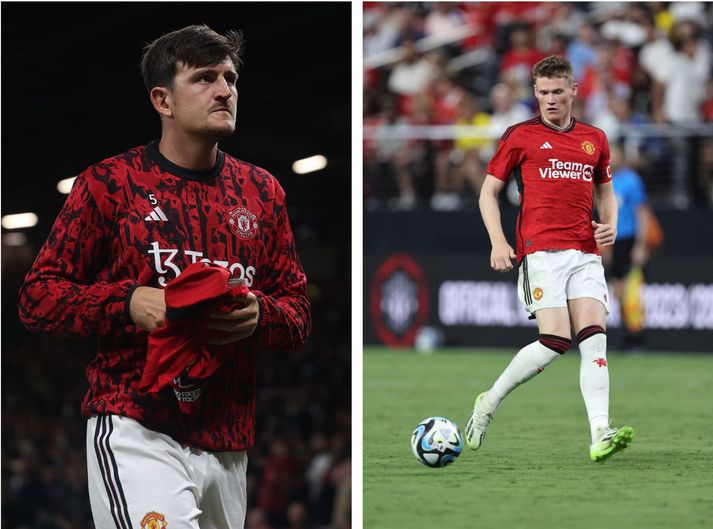 Maguire ætlar sér að vera áfram hjá Manchester United og Scott McTominay sömuleiðis.