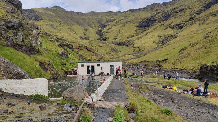 Seljavallalaug er líklega meðal þekktari lauga landsins. 