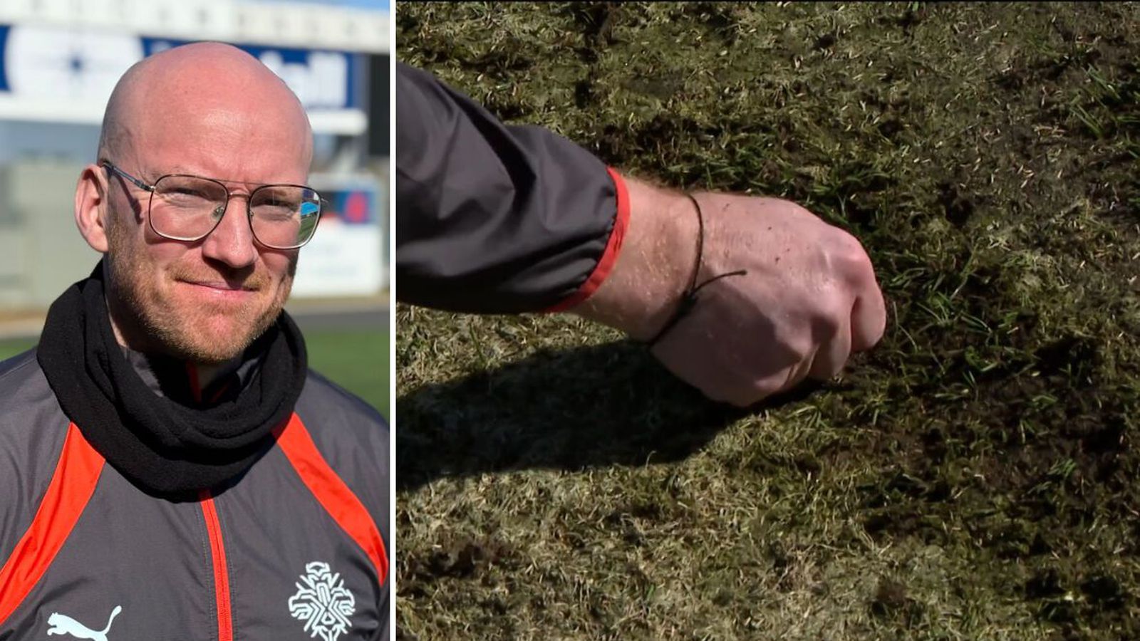 Eðli­leg skýring á tættum Laugar­dals­velli