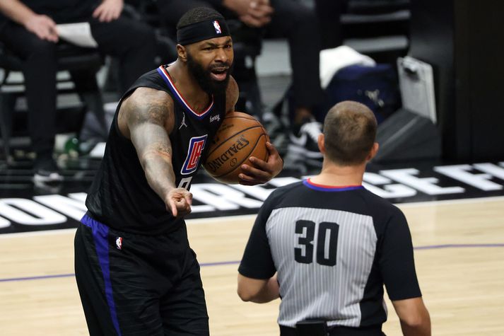 Marcus Morris þegar hann var leikmaður LA Clippers en hann hefur spilað með mörgum félögum í NBA.