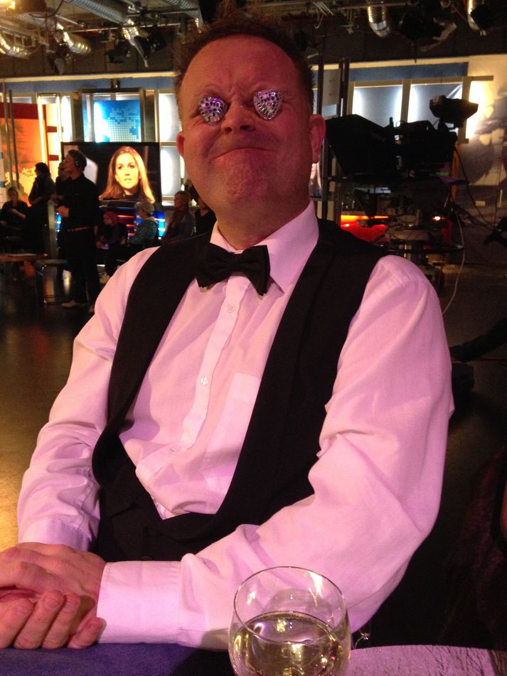 Karl Olgeirsson í flippinu.