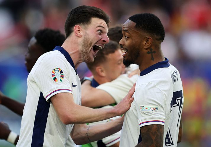 Declan Rice er að sjálfsögðu í enska HM-hópnum og Ivan Toney fær einnig sæti.
