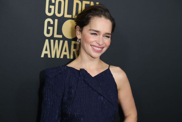 Emilia Clarke fór með eitt aðalhlutverkið í þáttunum vinsælu Game of Thrones.