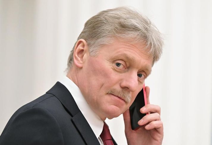 Dmitry Peskov, talsmaður stjórnvalda í Moskvu, ræddi við PBS í gær.