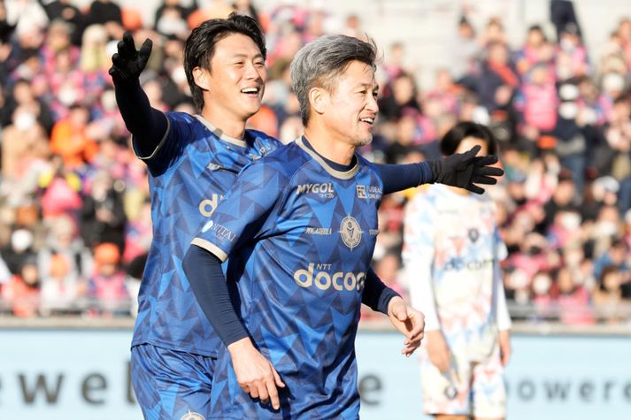 Kazuyoshi Miura lætur engan bilbug á sér finna og ætlar að spila sem atvinnumaður fram til sextugs.