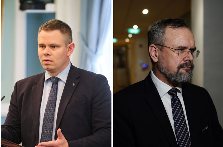 Vilhjálmur Árnason og Daði Már Kristófersson.