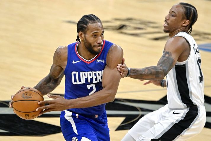 Kawhi Leonard er einn besti leikmaður NBA-deildarinnar og Los Angeles Clippers getur varla verið án hans á móti efsta liði deildarkeppninnar Utah Jazz.