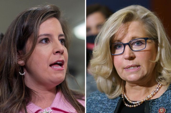 Elise Stefanik og Liz Cheney.