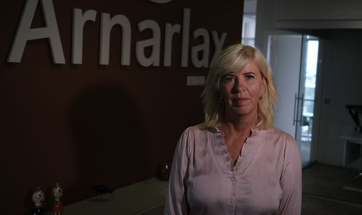 Linda Björk Gunnlaugsdóttir er framkvæmdastjóri sölu og flutninga hjá Arnarlaxi.
