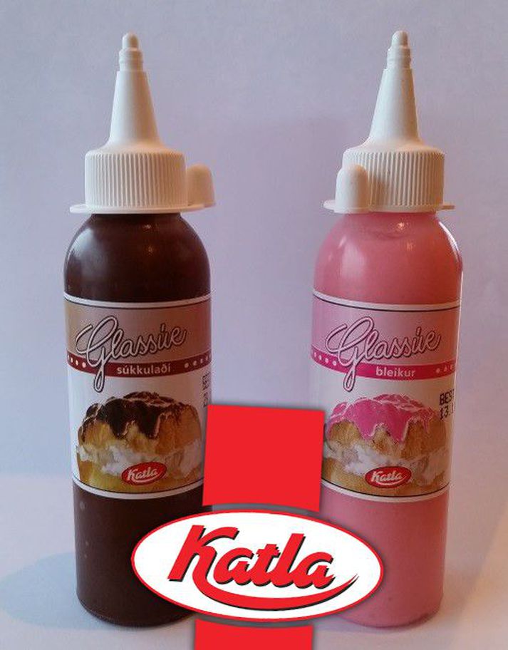 Glassúrinn sem innkallaður var í gær var framleiddur eftir uppskrift sem er í vöruþróun hjá fyrirtækinu.