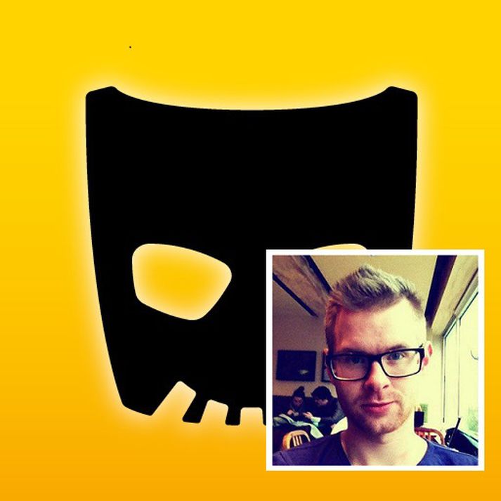 Elis Veigar Cole hefur reynslu af Grindr appinu,