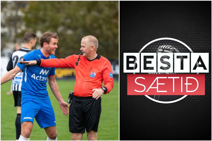 Davíð er hér aðeins að tuða í Erlendi Eiríkssyni dómara er Davíð var enn að spila.