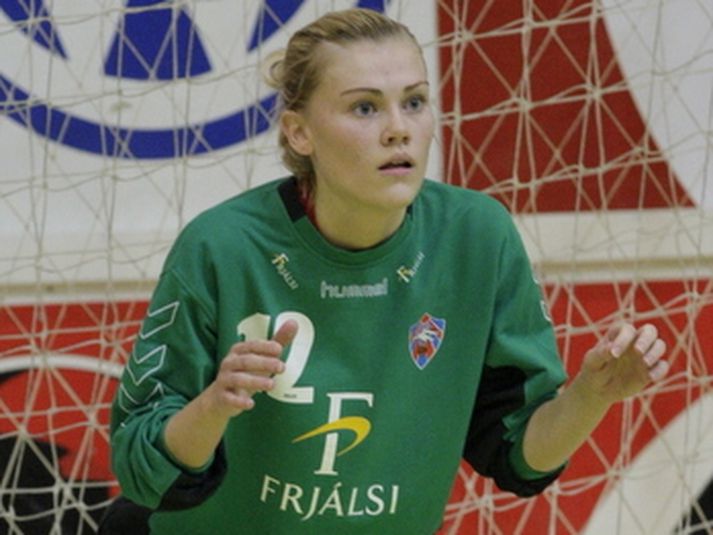 Berglind Íris Hansdóttir ver mark Vals áfram.