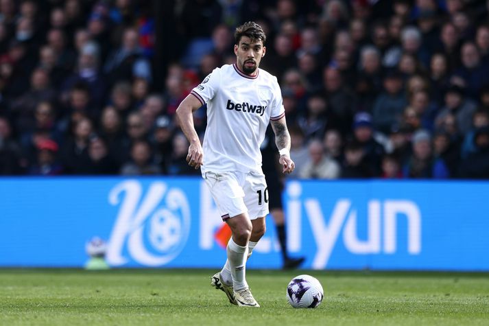Í leik með West Ham á nýafstaðinni leiktíð.