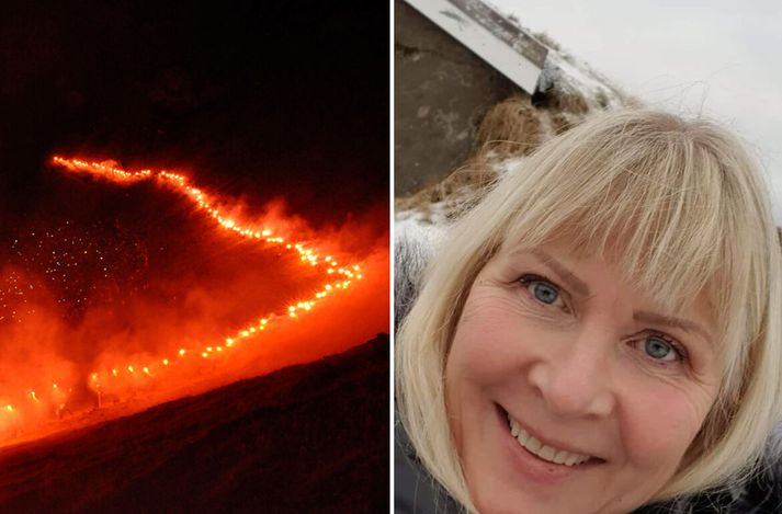 Linda býður áhugasömum að taka þátt í blysatendrun á gamlárskvöld, en í stað stóru blysanna í Eyjum kemur hver og einn með áramótablys að heiman. 