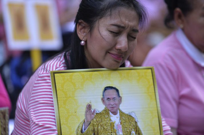 Bhumibol varð 88 ára gamall.